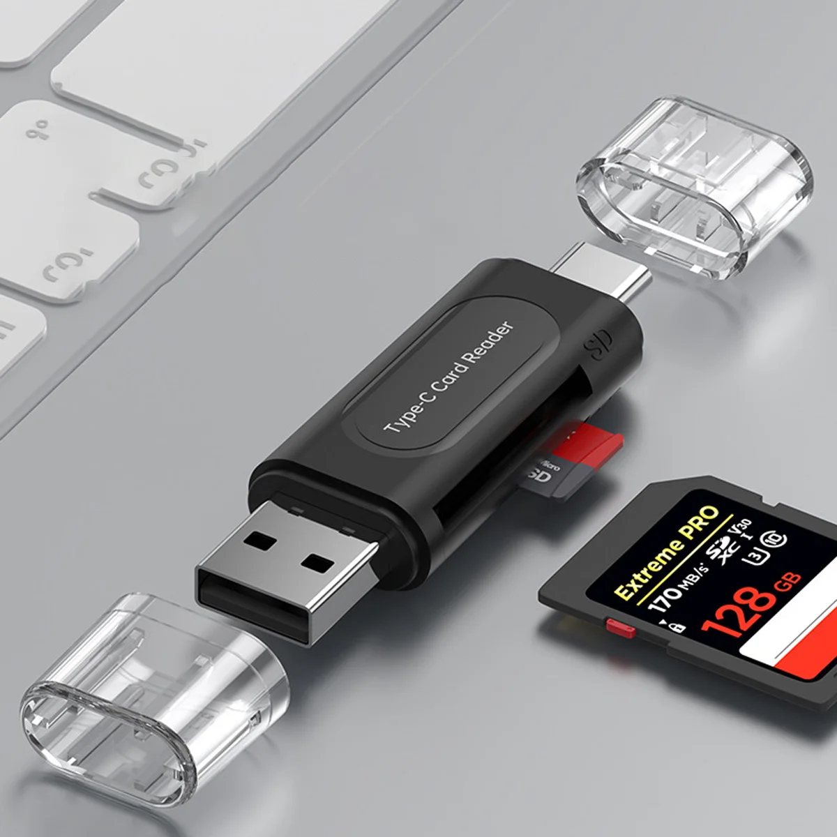 USB USB 3.0 to SD/Micro SD/TF Memory Card Reader, Computer and Laptop Accessory, Multi-functional Smart Card Reader. - Aliexpress Deal