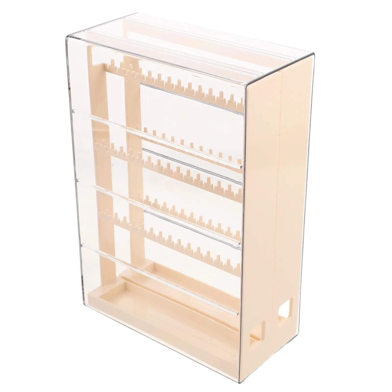 

Элегантная шкатулка для украшений: подставка для серег, держатель для ожерелий, органайзер для браслетов, компактное портативное решение для хранения и демонстрации ювелирных изделий