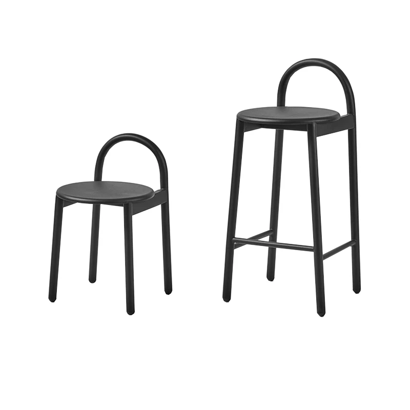 Chaises de bar nordiques, mobilier haut de gamme, pour la cuisine, la salle à manger, le bureau, la réception, YY50BC