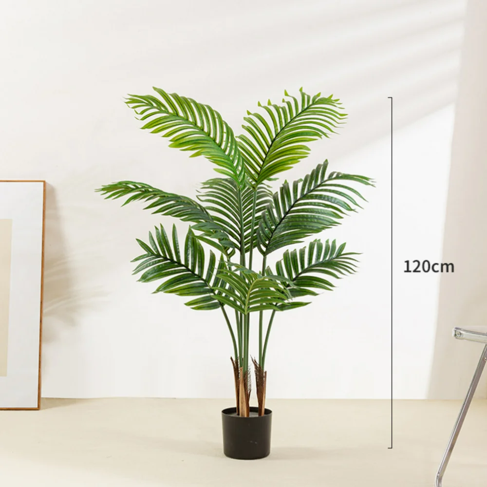 Large Light Luxury Loose Tail Sunflower Simulation Green Plant Bionic False Tree Bamboo Tropical Landscape Decoration