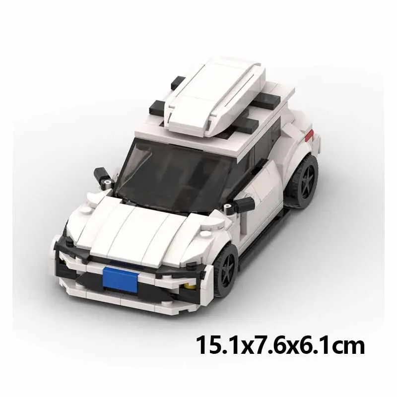 

Строительные блоки, дом на колесах MVP, гоночный автомобиль с 8 сетками, маленькая модель автомобиля, детские подарки на день рождения, рождественские игрушки