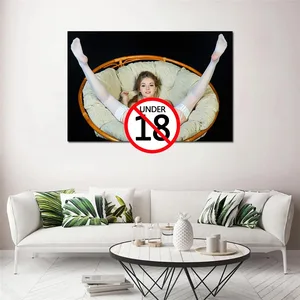 Uncensored Art Nude Beauty Sexy Young Girl Lukisan Kanvas Gambar Dinding untuk Dekorasi Kamar Tidur Rumah Poster Dekorasi Modern Hadiah Anak Laki-laki 12 kanvas hentai penjualan terbaik - №