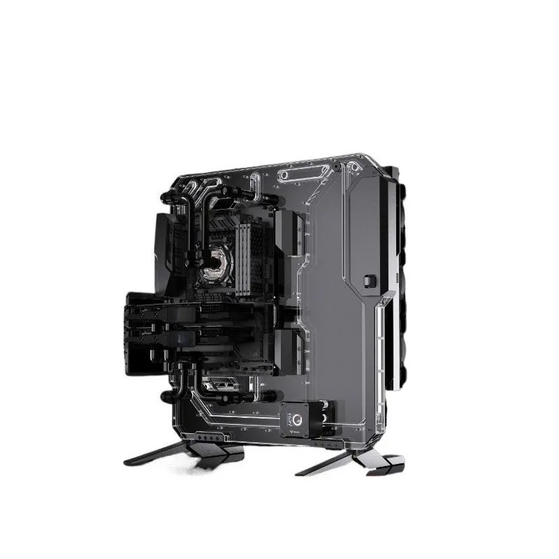 Open Frame Computer Case Water Cooling Chassis for E-ATX ATX Micro ATX Motherboard DIY Gaming PC Tower Open