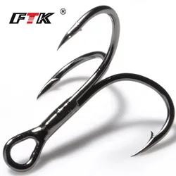 Anzuelo Triple FTK Acero Carbono