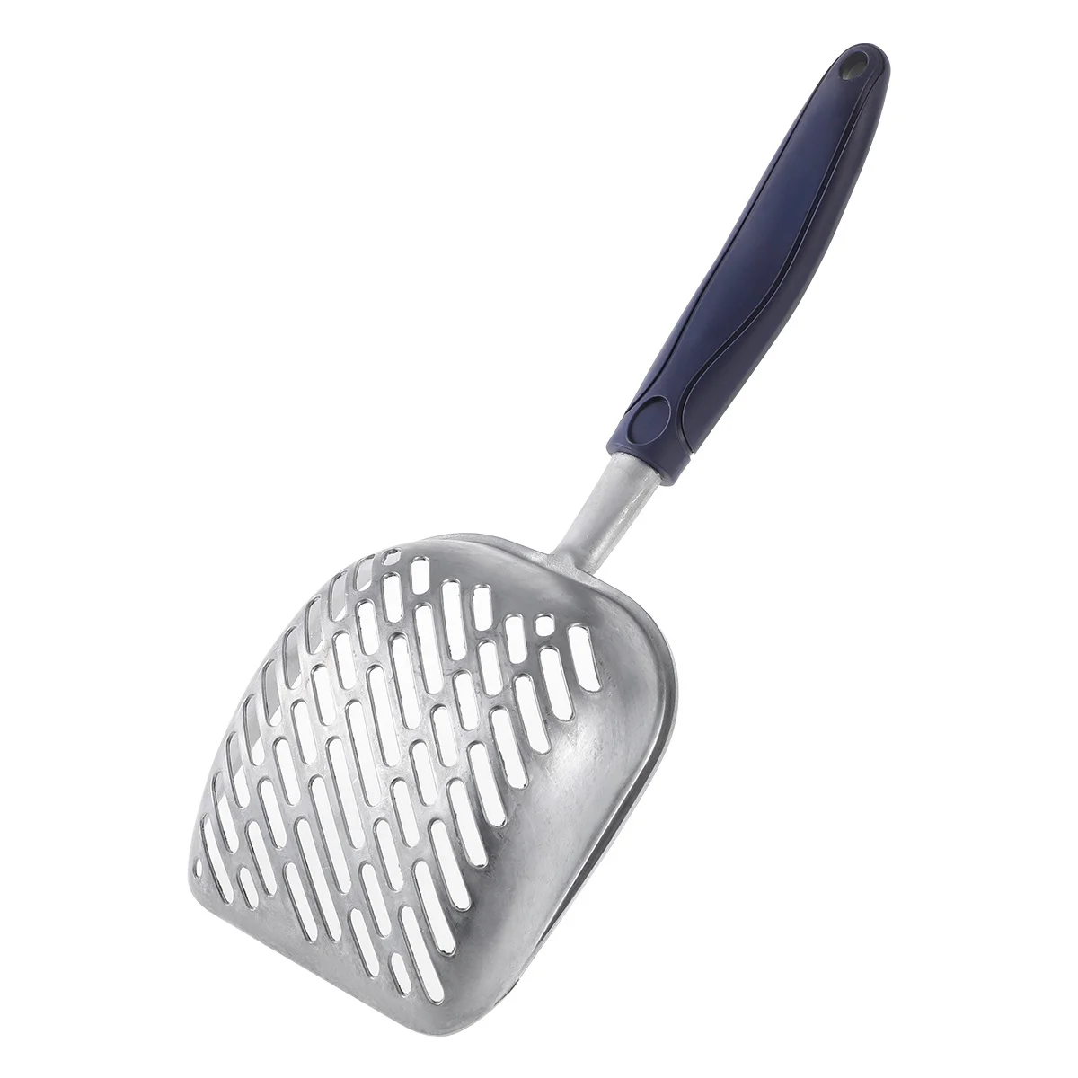 

Pet Litter Scoop Long Handle Blue Metal Shovel for Cat Dog Box Cleaning Comfortable Grip High Quality Pet Litter Scoop