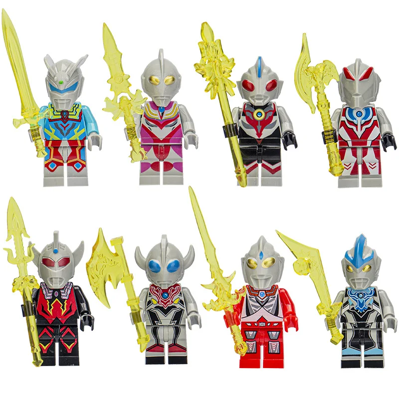 Blocs de construction, poupées, jouets, mini figurines, poupées, cadeaux d'anniversaire, jouets pour enfants, personnages de dessins animés.