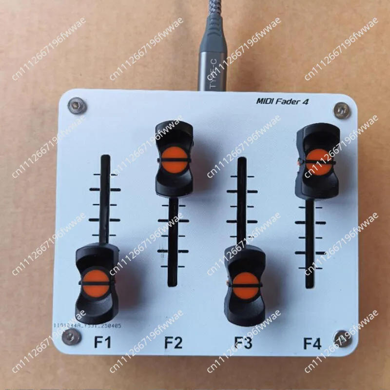 4-channel MIDI push rod 42mm Fader custom CC information USB interface music host software controller