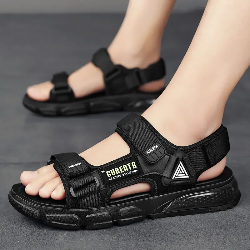 Open Toe Male Shoe Beach Trend 2024 Men\'s Sandal Summer Sale Outdoor Buy Wholesale V Color Stylish New Fashion Daily Use Design