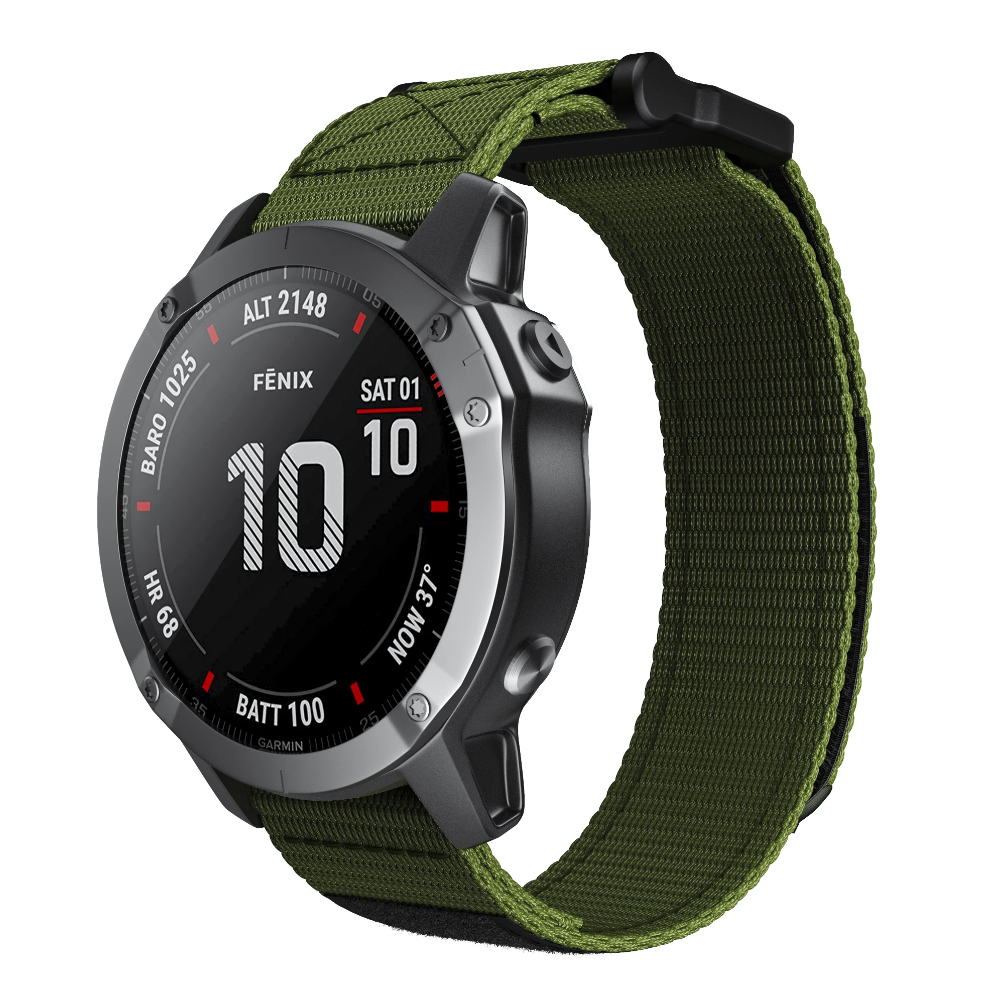 22mm 26mm nylon strap for Garmin Fenix 7X Plain Descent Mk2 Mk2i Enduro instinct 2S TACTIX DELTA Canvas trap free tool