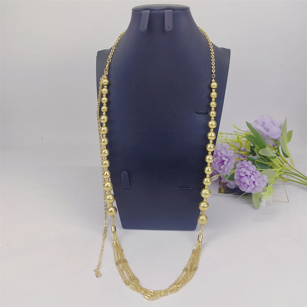 STAR Italy Gold Color Jewelry Set for Women Bridal Fashion Micro Inlaid Earring Necklace Wedding African Banquet Gift
