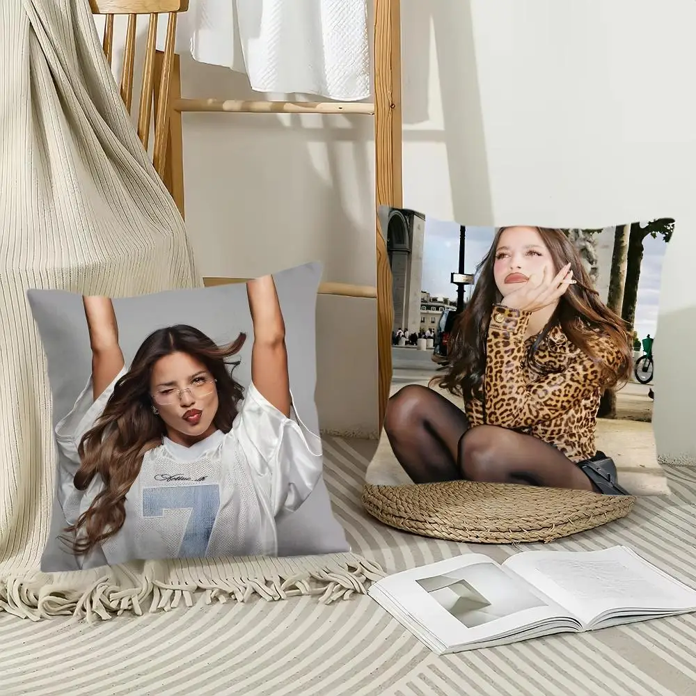 Singer e-Emilia Mernes Cushion Cover Pillow Case Short Plush Square Throw Pillow Covers Pillowcase Sofa Home Decor Gift