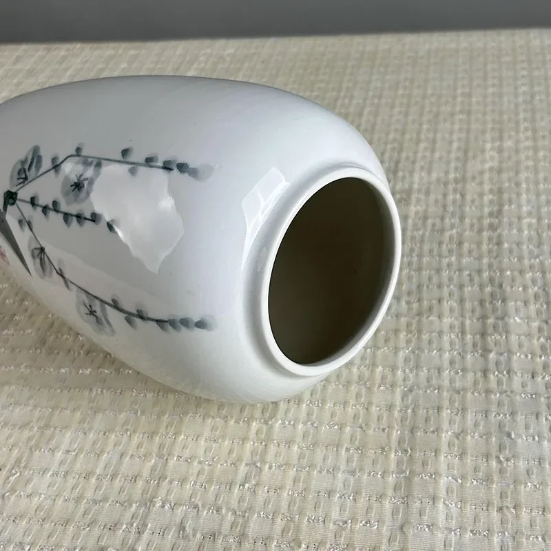 for Jingdezhen Ceramic Hand Painted Vase Flower Arrangement Hydroponic Dried Flower Ornament Bedroom Desktop Living Room Home