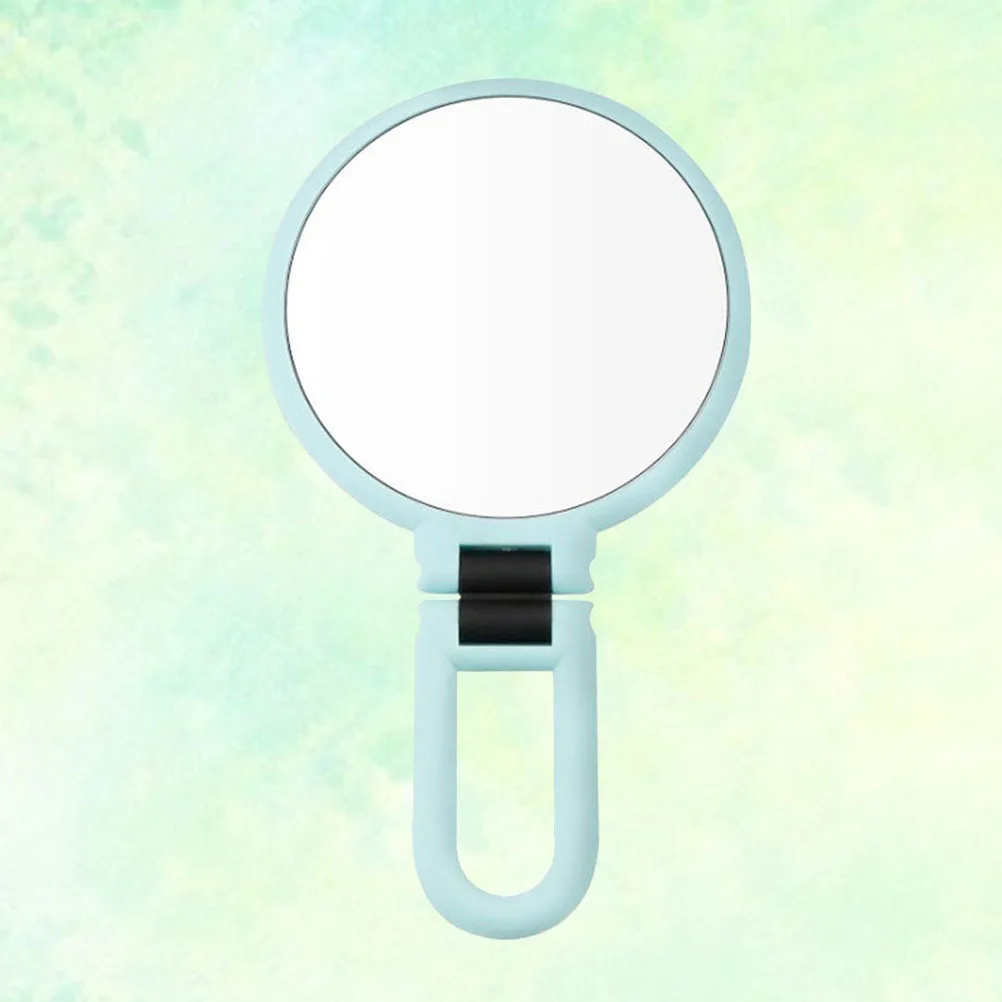 Verlichte make-upspiegel 15x vergroting Vintage kunststof frame Glad galvaniseren Krasbestendig voor slaapkamerbadkamer