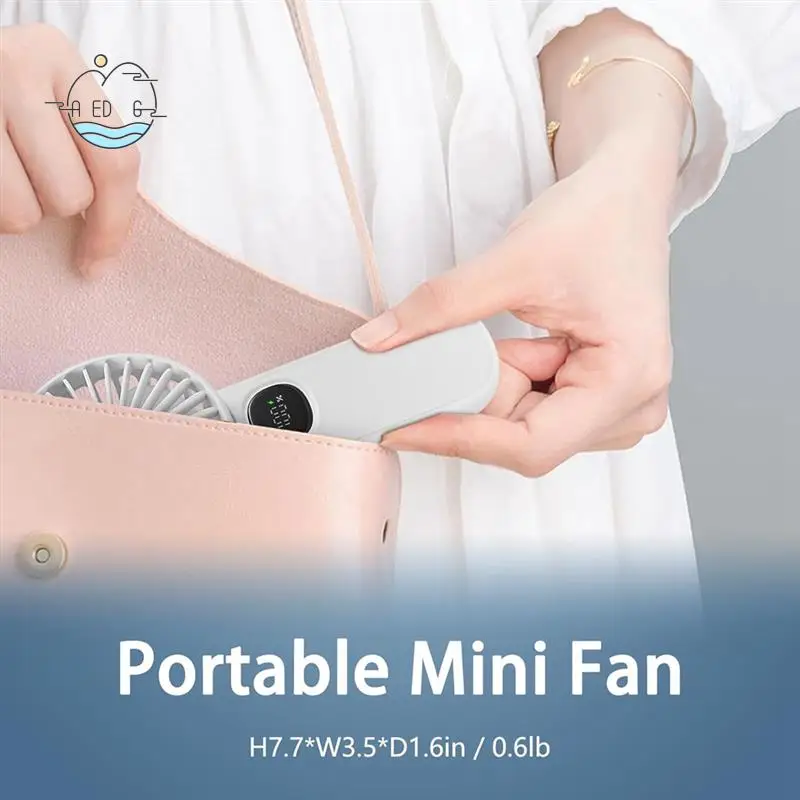 aed6-2pcs-ミニハンドヘルドファン-5-スピード、180-°-折りたたみ式小型ハンドファン、メイクアップ、ラッシュ、キャンプ、旅行用の3-12h使用時間ファン