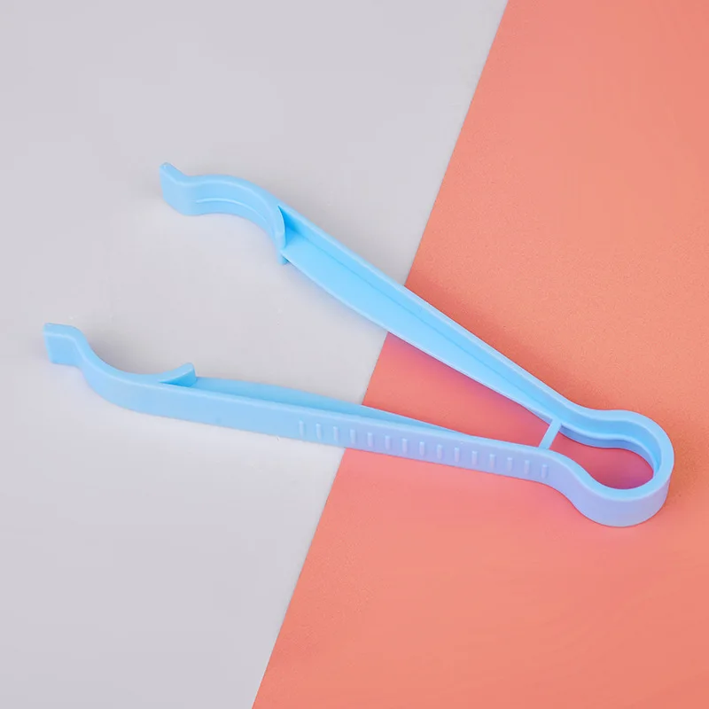 Anti-slip Sterilized Forceps Resistant Sterilising Plastic Tongs for Baby Bottles Tweezers Milk Bottle Clamp Skid Bottle Clips