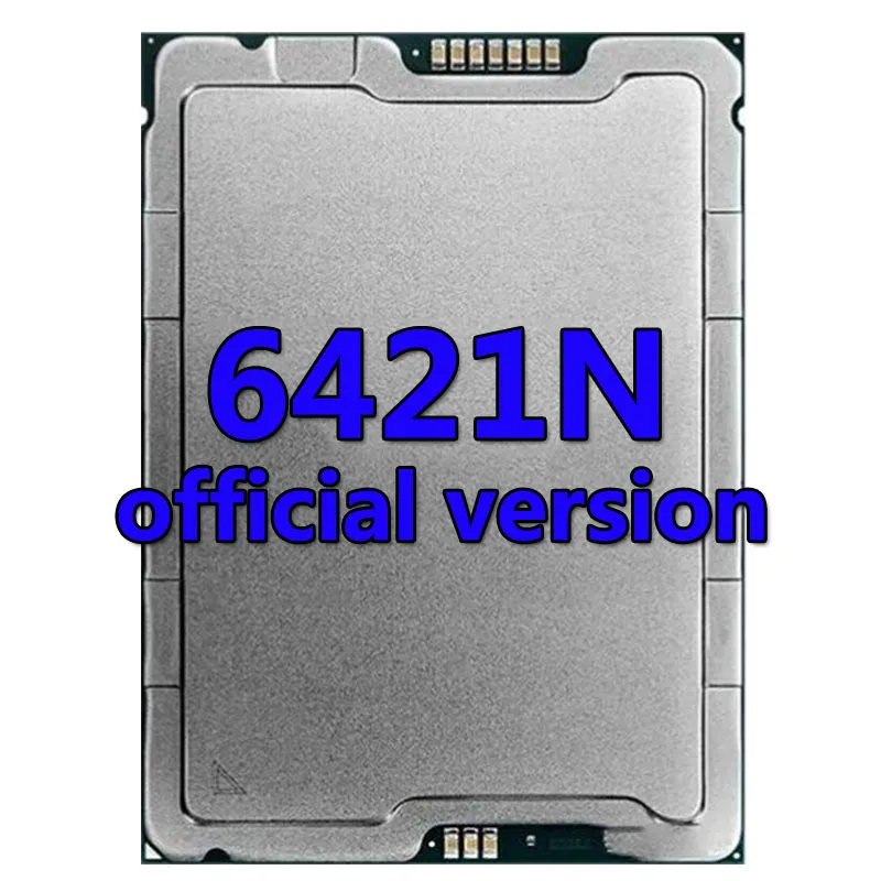 Xeon Gold medal 6421N version CPU 60MB 1.8GHZ 32Core/64Thread 185W Processor LGA4677 FOR C741 Server Motherboard