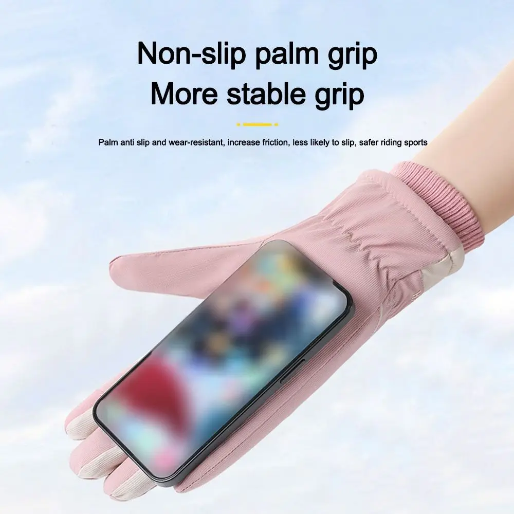 

Multipurpose Windproof Cold Proof Touch Screen Gloves Wear-resistant Full Finger Warm Mitts Thick Mittens