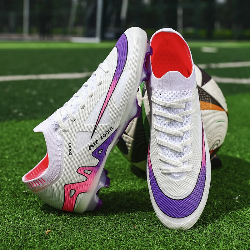 وصول جديد أحذية كرة القدم جميع الأداء للجنسين قبضة بسيطة وأنيقة قوية للمنافسة والتدريب