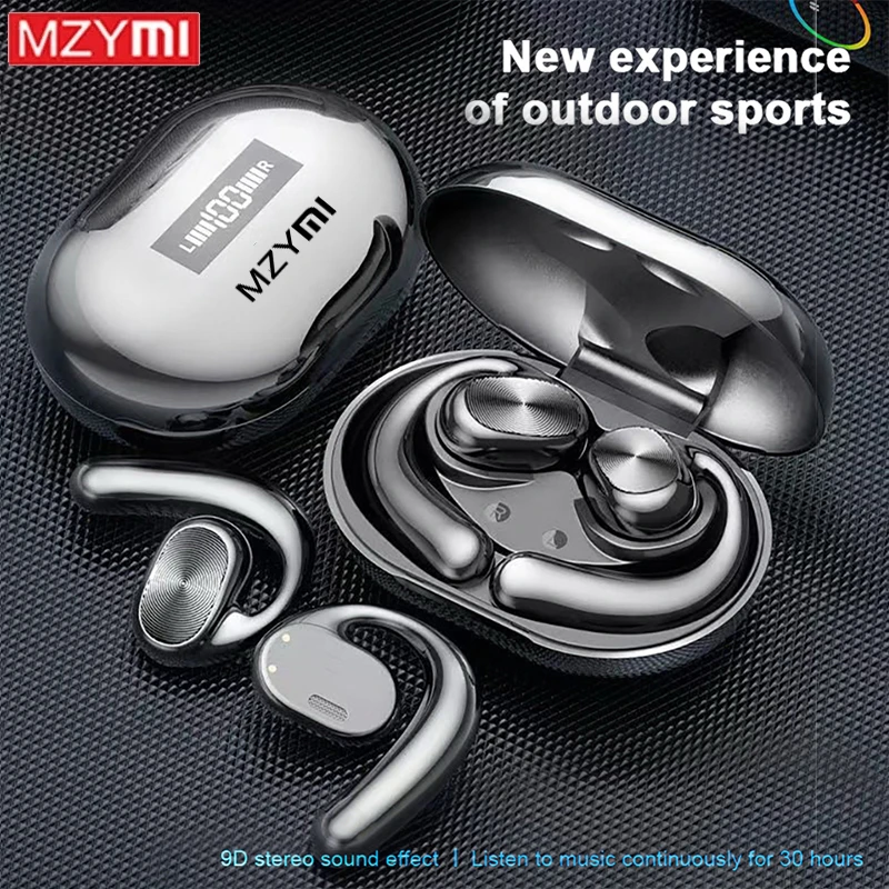 

MZYMI Mijia True Wireless Bluetooth Earphones Open Ear TWS Headphones EarHooks Sports Headset Bone Conduction Earbuds With Mic