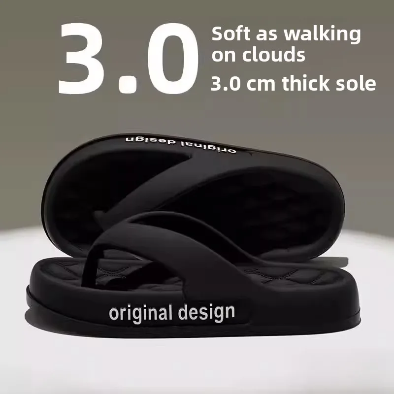 

Men's And Women's Summer Thick Bottom EVA Anti-Slip Beach Sandals Comfortable Casual Slip-On Shoes for Outdoor Wear