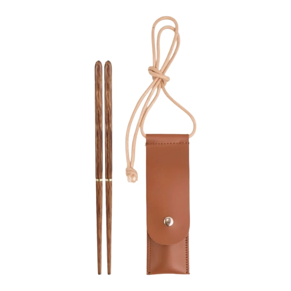 For For Outdoor Adventures Red Sandalwood Folding Chopsticks Outdoor Dining Utensils Set Outdoor Tableware Wooden Travel Cutlery - Aliexpress Deal
