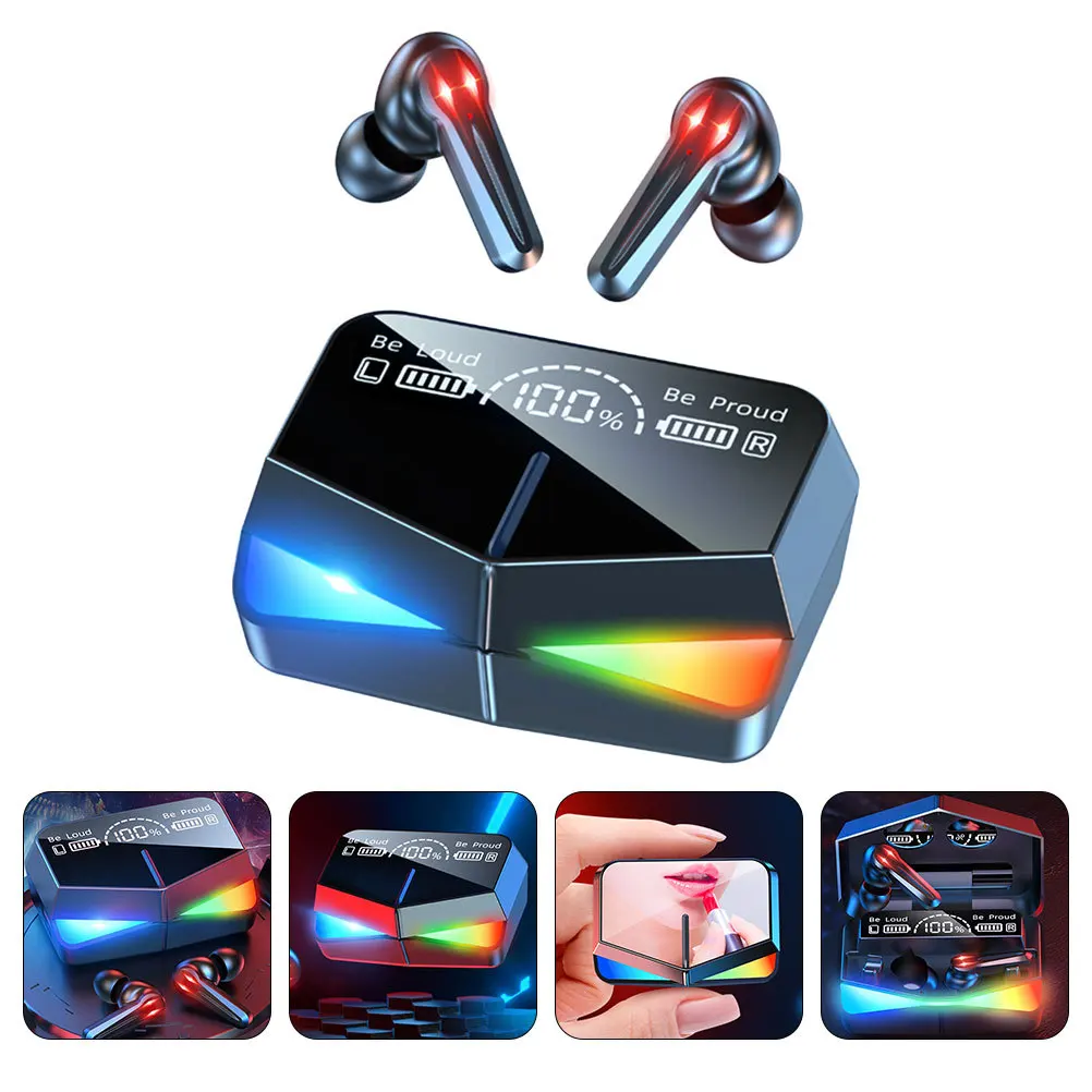 

1 Set 5.1 Chip Gaming Earbuds Wireless Low Latency Hd Sound Long Life Sports Outdoor Portable Mini Earphones