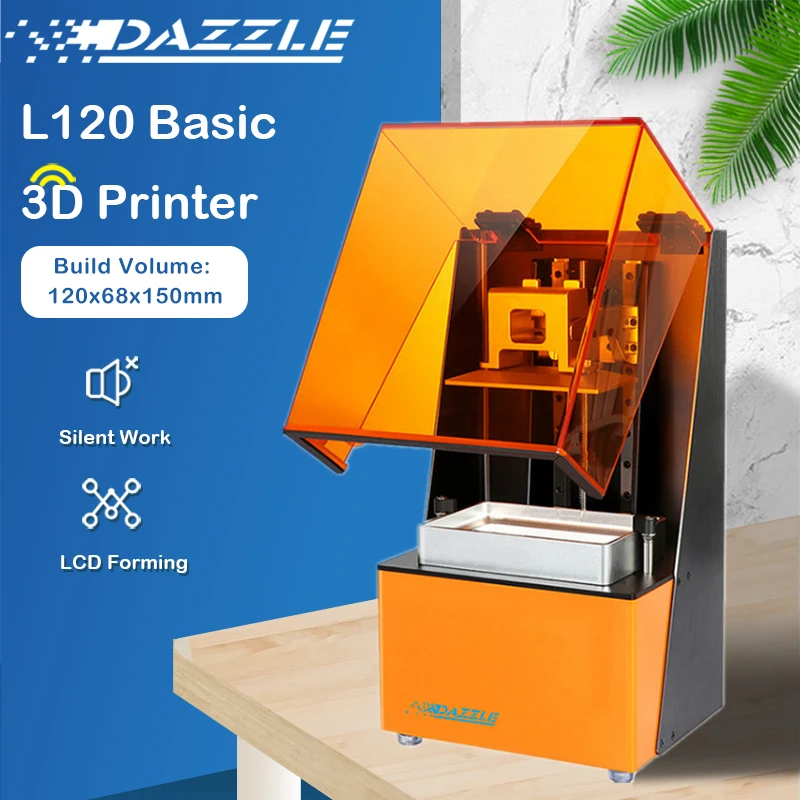 Dazzle Industrial Grade L120 3D Printing Machine Resin 3D Printer Impresora Imprimante 3D Printers