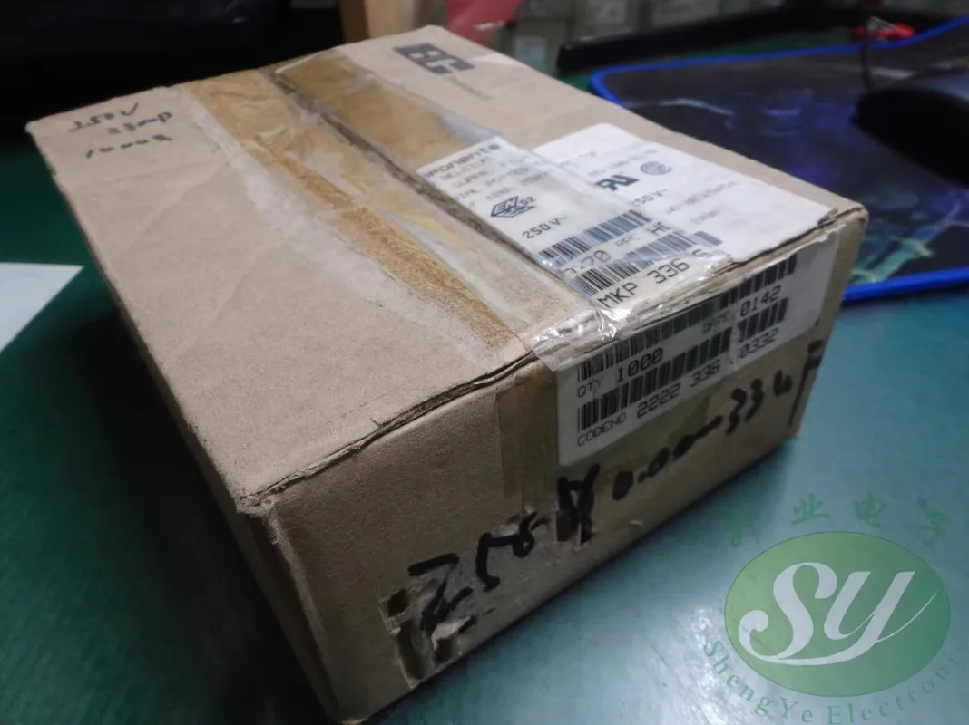 20PCS MKP336 0.0033uf/250vAC 3n3 3300pf 3.3nf 332 New Y2 thin film capacitor