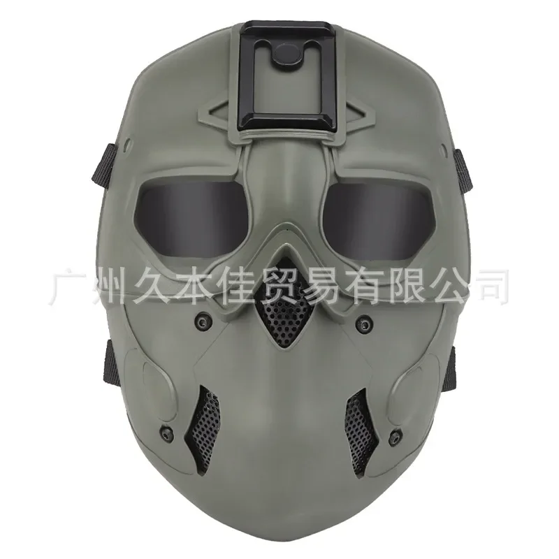 Tactical Full Face Mask Outdoor Riding Protection Windproof Sunshade Gear for Hiking Camping Motorcycle Sports Breathable