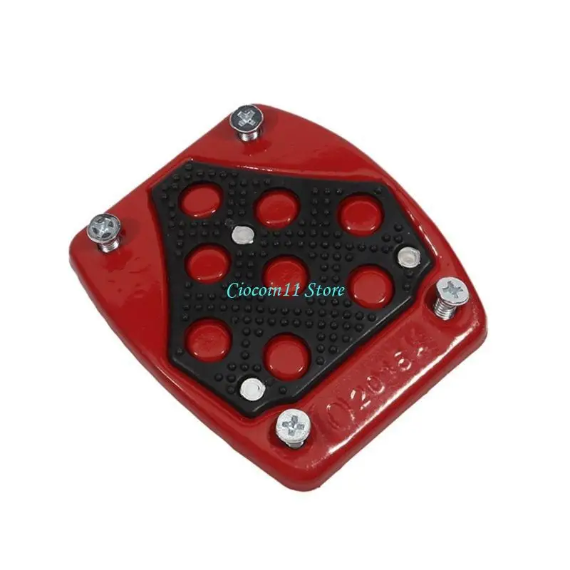 Y1UB Multiple Model Motorbike Footrest Not Slip Plan Permanent Metal Plastic Blend