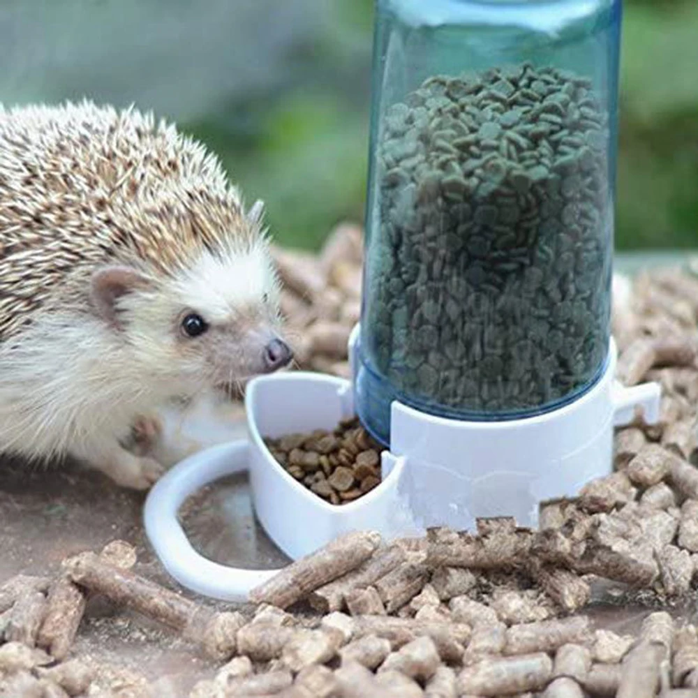 415ml Bird Drinking Fountain Automatic Feeder Hamster Hedgehog Parrot Automatic Utensils Food Basin Pet Feeding Supplies