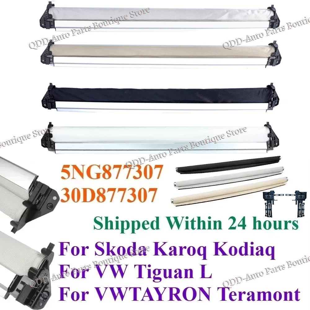 

5NG877307 30D877307 Sunroof Sunshade Curtain Cover Assembly For VW Tiguan L TAYRON Skoda Karoq Kodiaq Teramont Skylight Shutte
