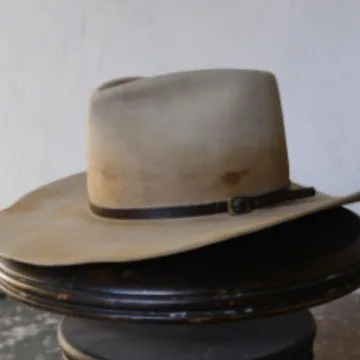 Vintage Distressed Wool Hat