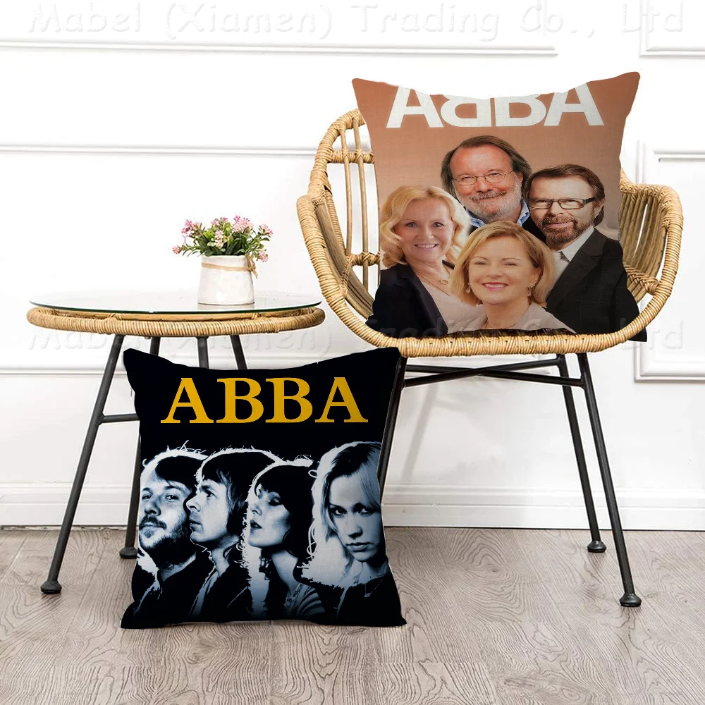 Singer Abba Pillowcase Toon Gift Cushion Cover Bedroom Home Sofa Chair Seat Decor Pillow Case