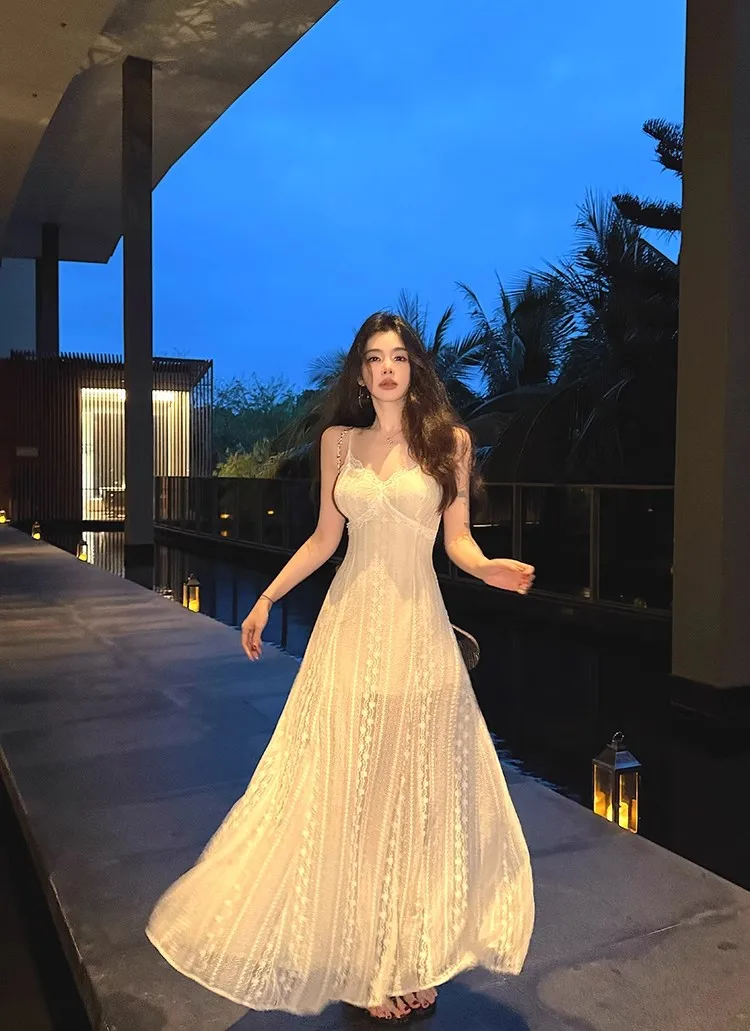 Abiti Abito da donna senza maniche Y2K Halter Rockstar Autunno Jacquard multicolore geometrico tridimensionale Festival strutturato