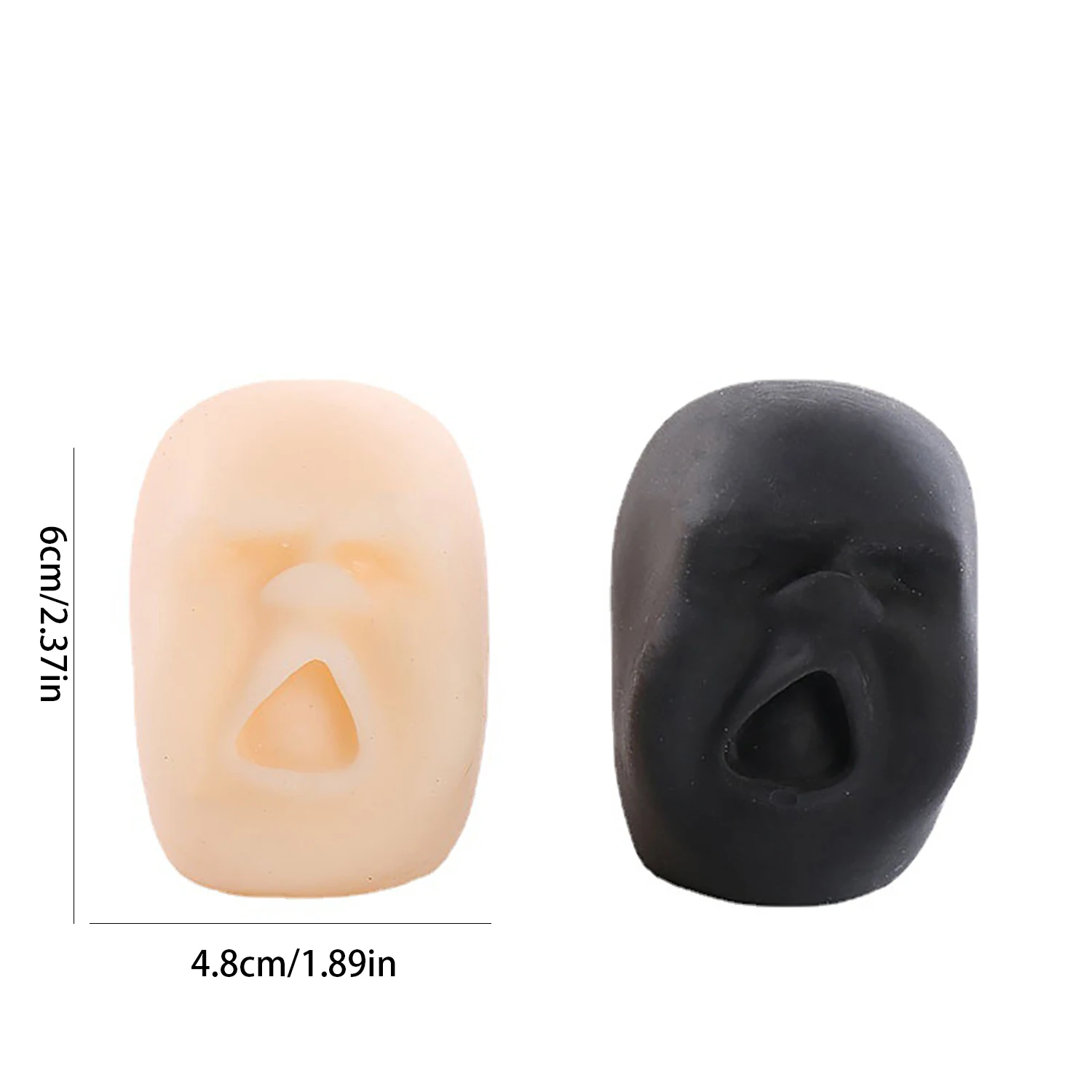 Entlüftungsstreichspielzeug mit Gesichtspuppen, kreative Werkzeuge zum Linderung von Streichen, Quetschen und Linderung von Langeweile