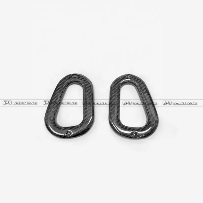 

High Quality Fit Universal Recaro RSG Bucket Upper Bracket Pair Real Dry Carbonn