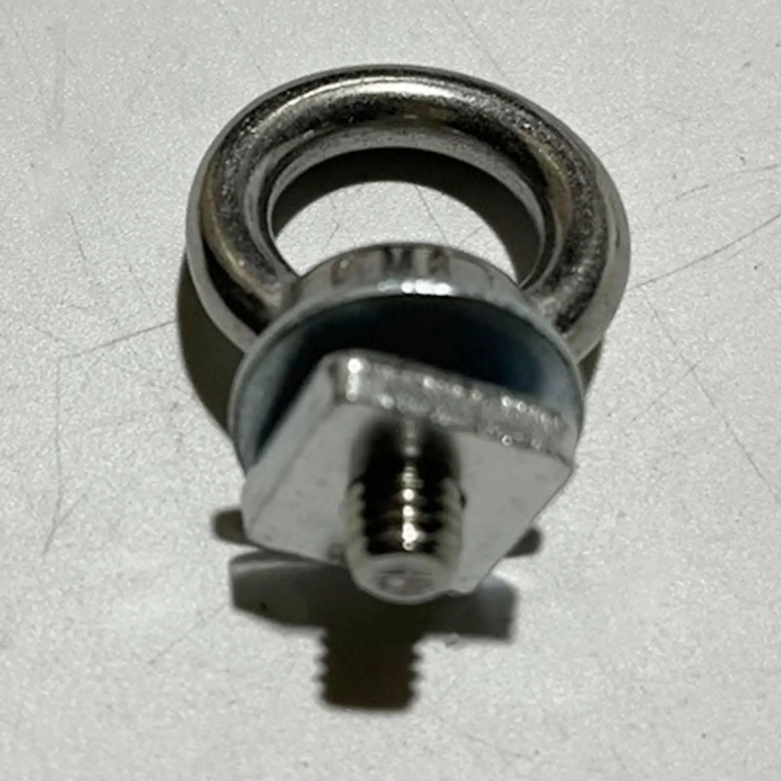 4 Pieces T Slot Bolts Anchoring Set Vehicle Accessories Stainless Steel T Bolt Eye Nut Tie Down Rings for Hold Bungee Cord