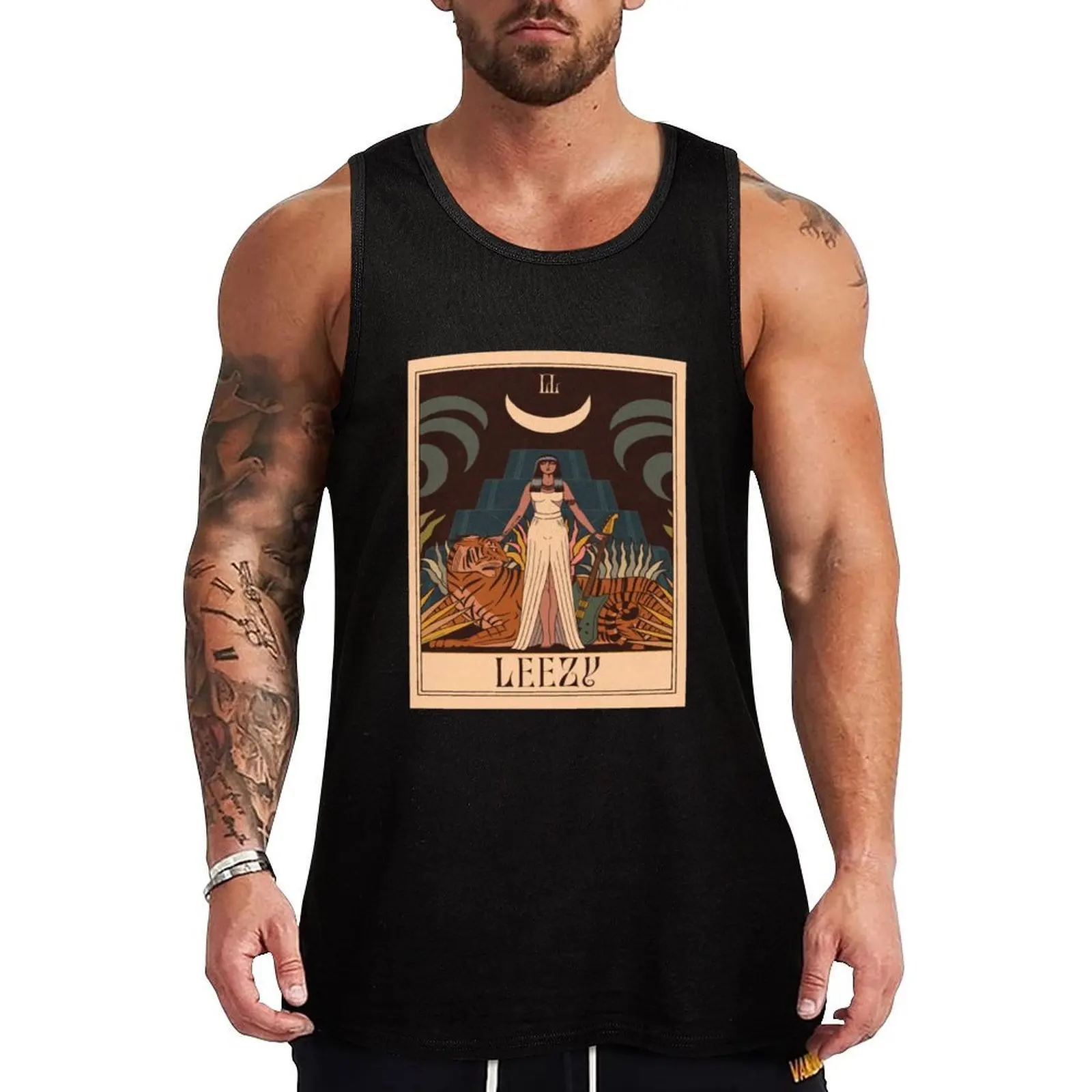 

Khruanbin In Leezy Day With Kikagaku Moyo Tank Top Bodybuilding clothing man clothing men sleeveless gym shirts male