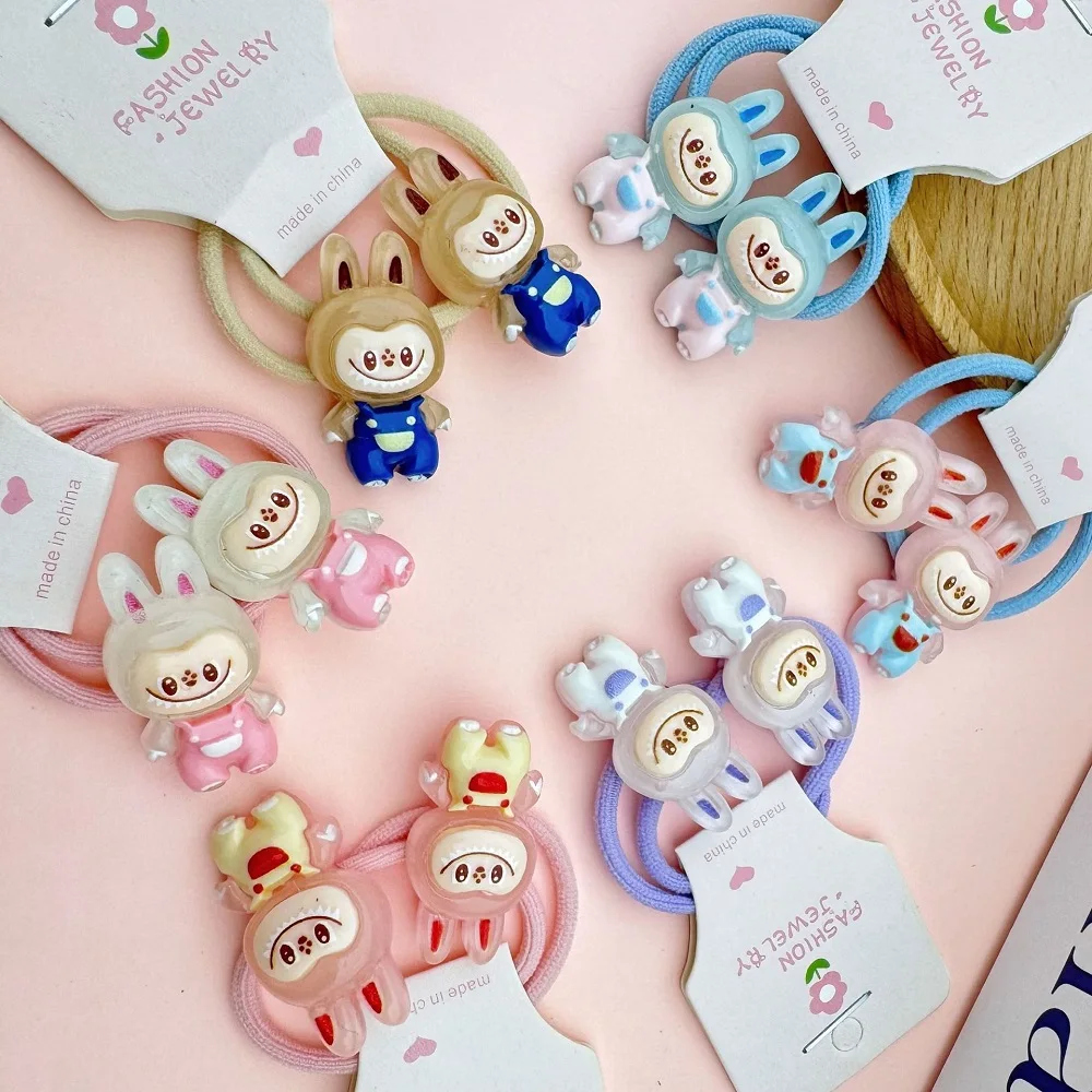 

Luminous Rabub High Elastic Hair Band, Kawaii Animation Hair Accessories, Rubber Band, Girls' Headband, Children's Gifts