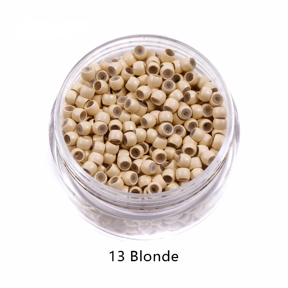 NEW 3.0mm NANO Ring COPPER SILICONE High Quality Beads Nano Hair Beads Hair Extension Tools nano bead hair extensions