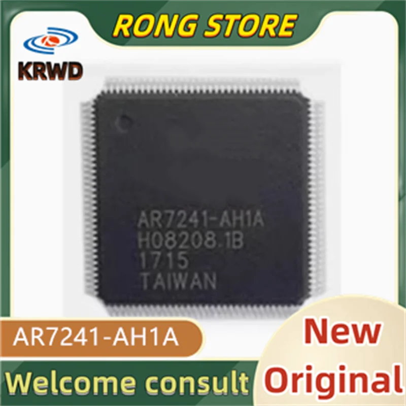 5PCS AR7241-AH1A Chip IC novo e original AR7241 AH1A QFP128