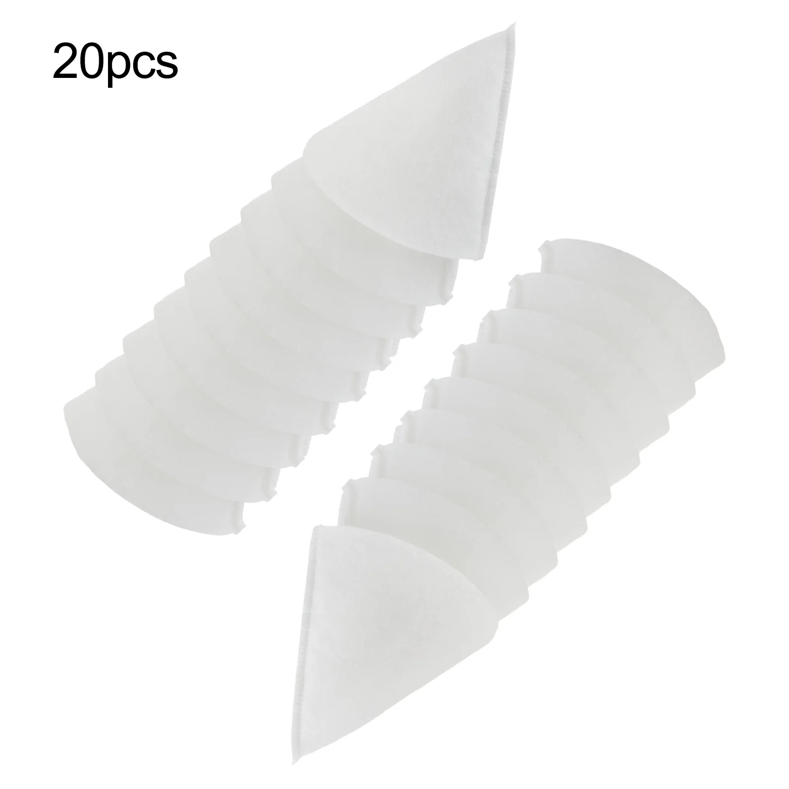 

For Pluggit For Zehnder Filters For Round Exhaust Air Valves Progressive Depth Structure White 180mm Long 20pc