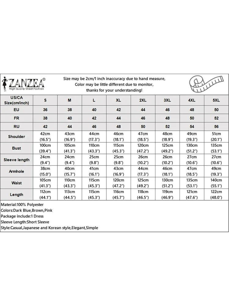 ZANZEA Women Summer Sundress Vintage Shirts Dress Solid Color Short Sleeve Loose Robe 2025 Summer Lapel Neck Pockets Vestidos