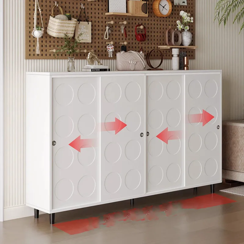 Chinelos de madeira sapato armário organizador armazenamento sala estar exibição móvel sapato prateleira designer gabinete sapateiros móveis