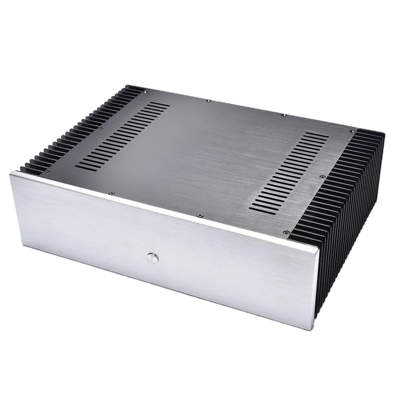 

430*120*310MM All-aluminum Amplifier Chassis Shell Diy Box Enclosure Class A Sound Speaker Audio Amplifier Case Housing