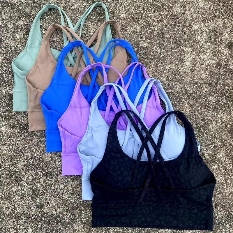 

Сплошной цвет, несколько бретелей, нижнее белье для тренажерного зала и йоги, верхние колготки, спортивный бюстгальтер для фитнеса, женские спортивные бретели с перекрестной спинкой, нагрудник