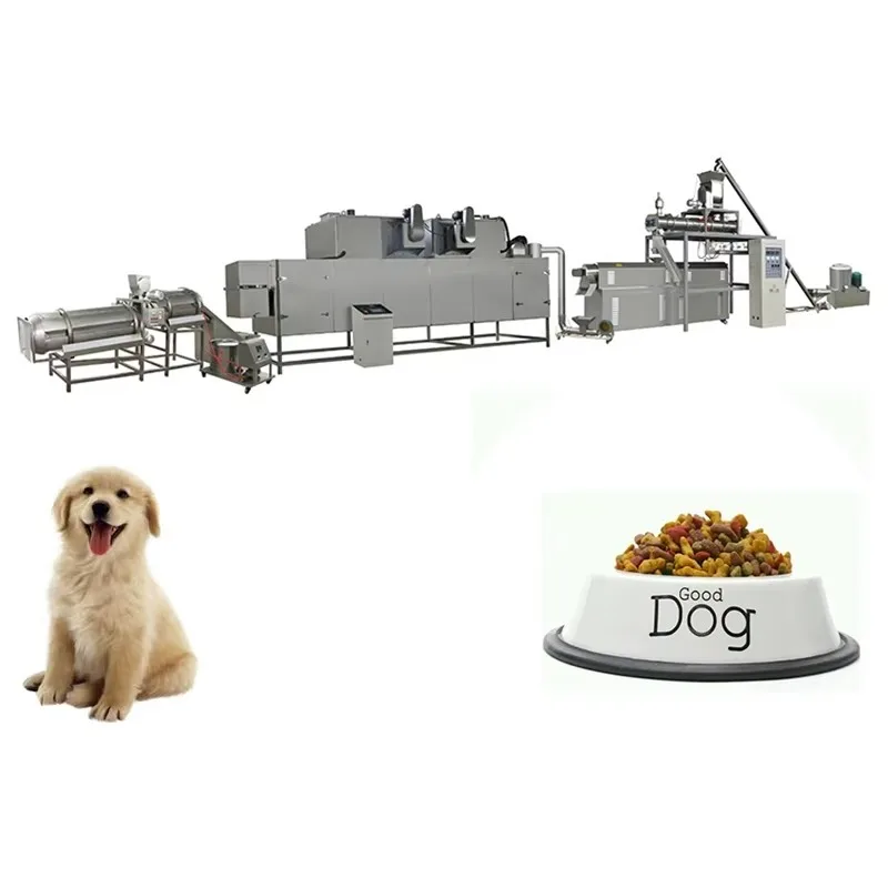 Farm Use Small Dog Food Production Machine Custom Pet Food Extruder Automatic Pellet Maker Processing Equipment