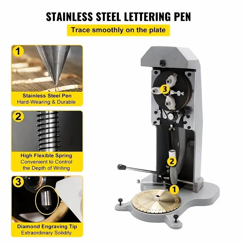 Ring engraving machine, a small jewelry engraving device, is a high-precision internal engraving tool for letters, numbers