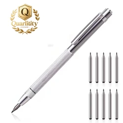 Stylo à tracer diamant en carbure de tungstène, pointe en carbure de tungstène, stylo à graver, stylo à plume en carbure de tungstène, verre, céramique, métal, main aussi